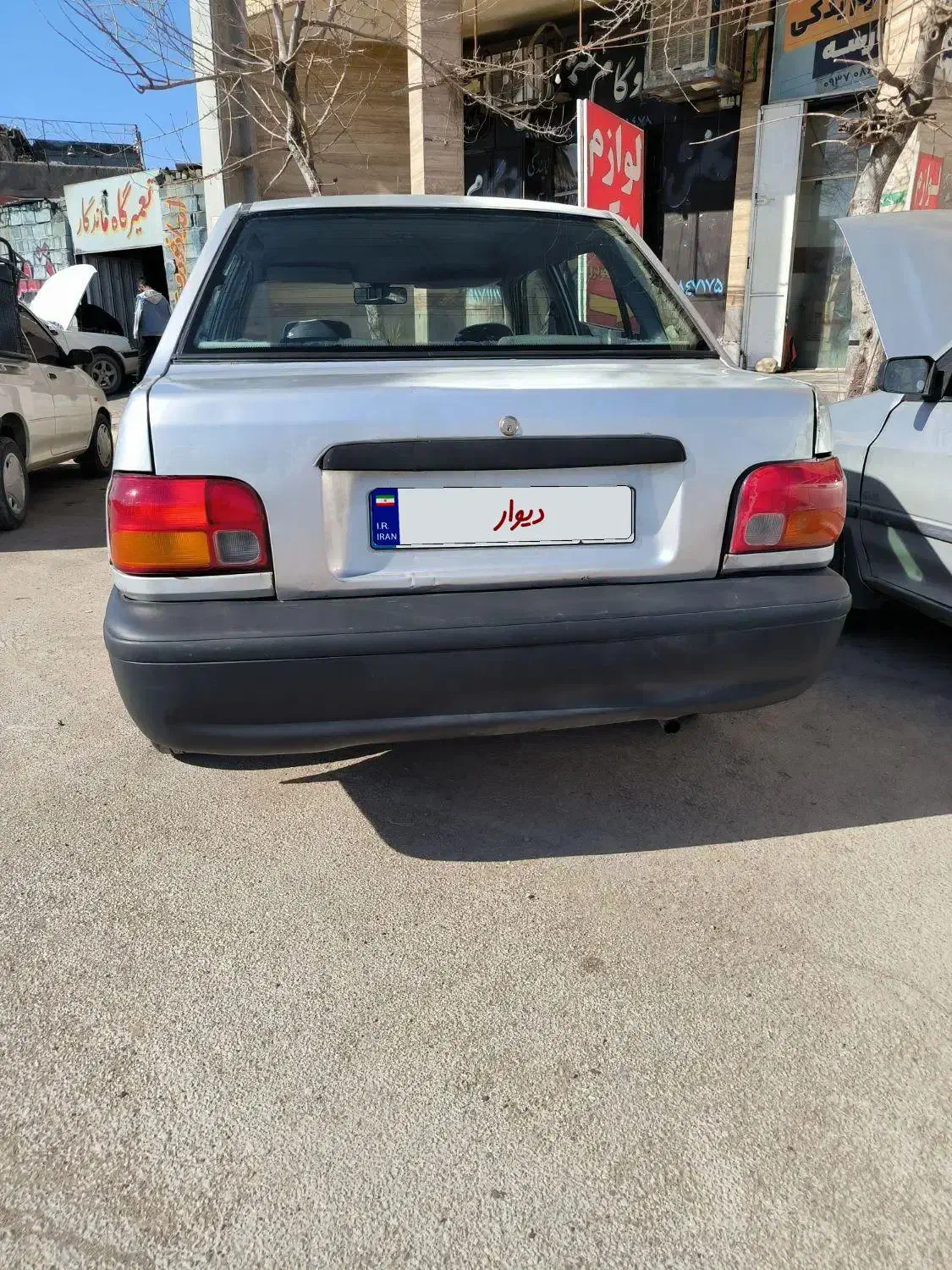 پراید 85 نقره ای|خودرو سواری و وانت|شیراز, کوشک میدان|دیوار