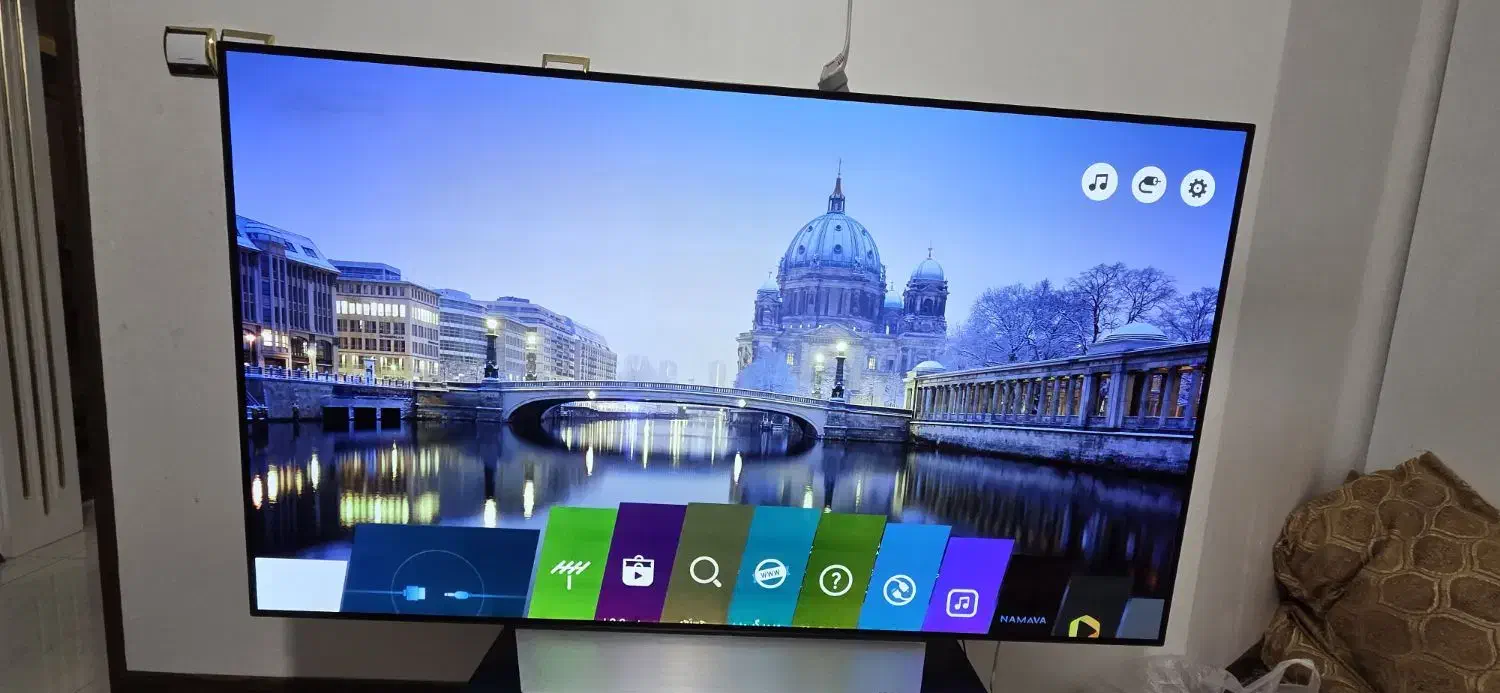 تلویزیون ال جی 657 LG OLED|تلویزیون و پروژکتور|قم, انصار‌الحسین|دیوار