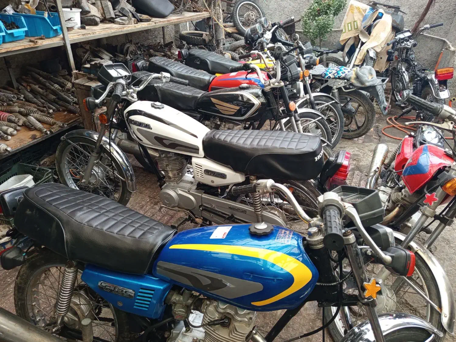 موتور مزایده بازسازی شده|موتورسیکلت|اراک, |دیوار