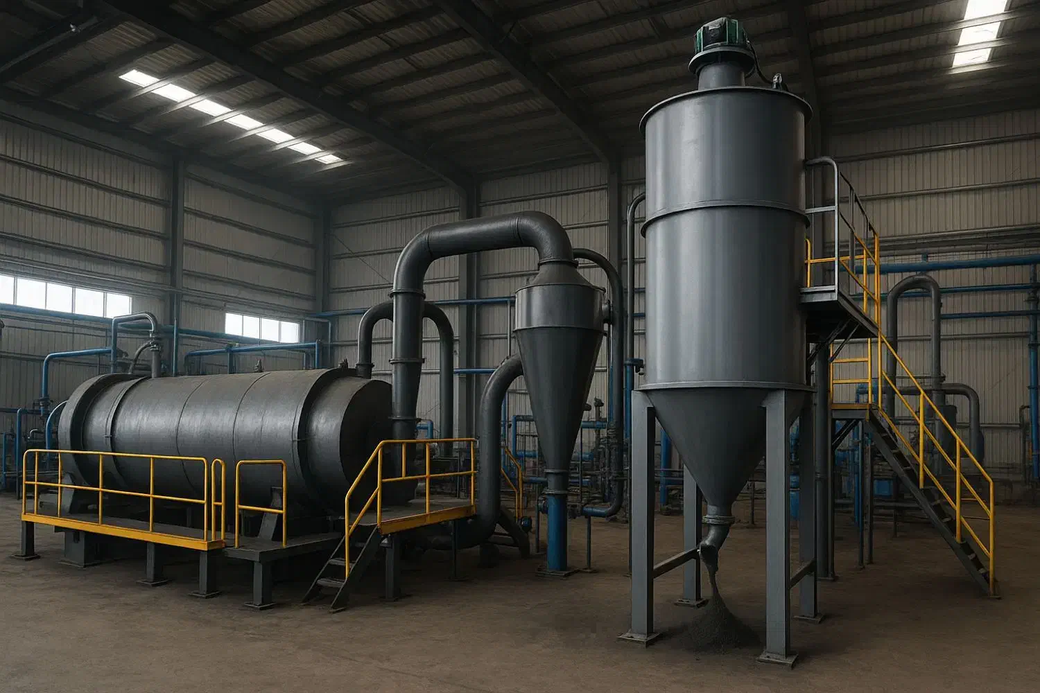 دستگاه تبدیل ضایعات به گازوئیل . پیرولیز|ماشین‌آلات صنعتی|شیراز, شهرک گلها|دیوار