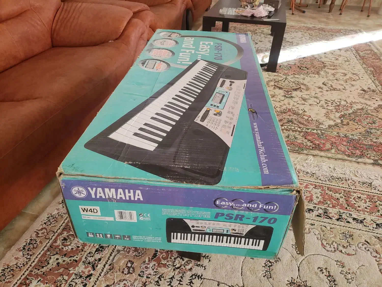 ارگ یاماها PSR 170|پیانو، کیبورد، آکاردئون|تبریز, |دیوار