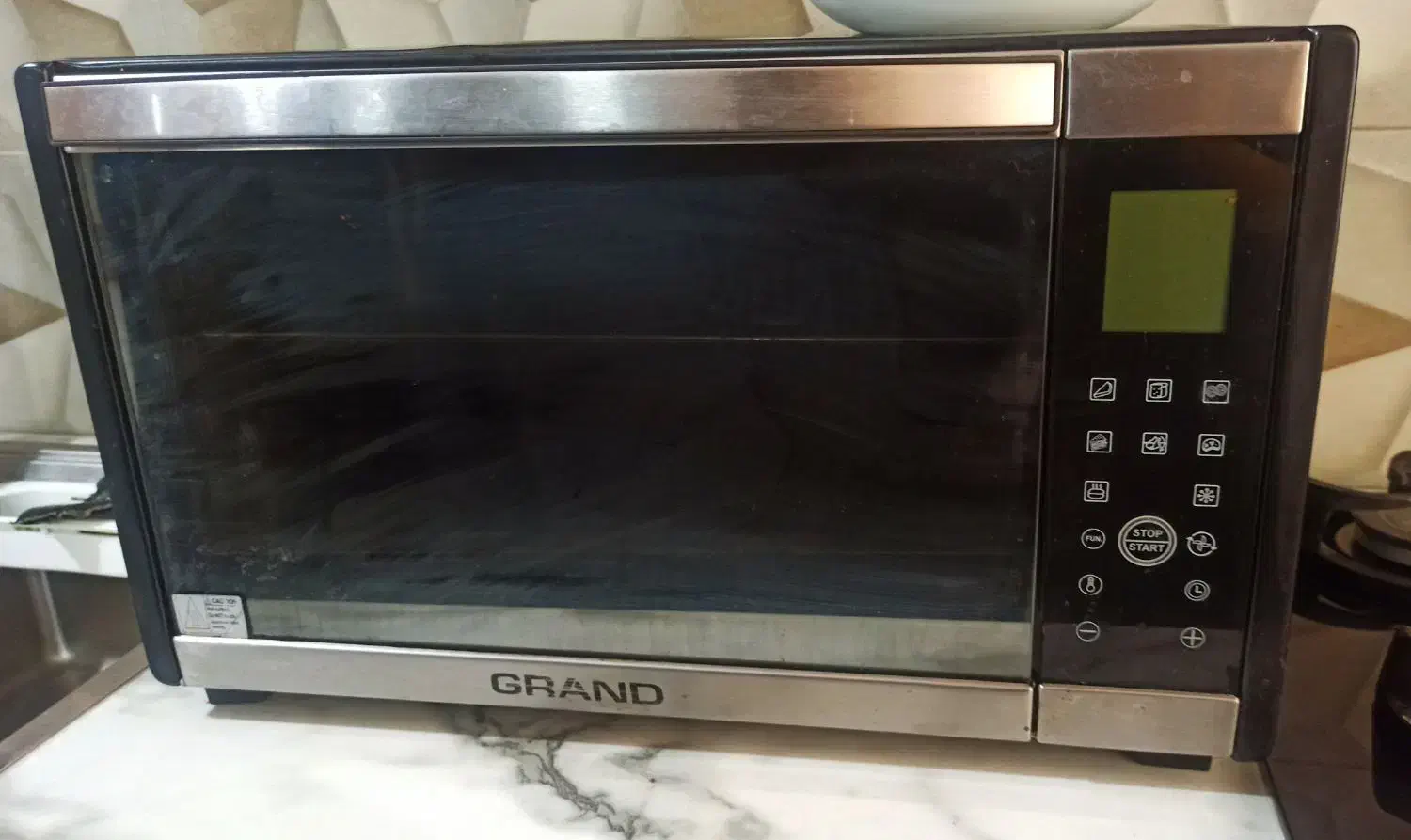 توستر تمام دیجیتال گرند|اجاق گاز و لوازم برقی پختوپز|گرگان, |دیوار