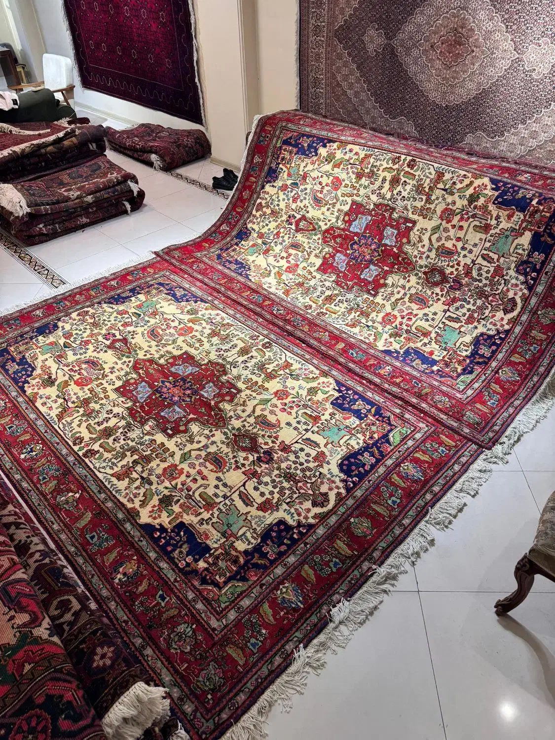 جفت ۶ متری کرم تبریز نقشه بسیار زیبا|فرش|تهران, جهاد|دیوار