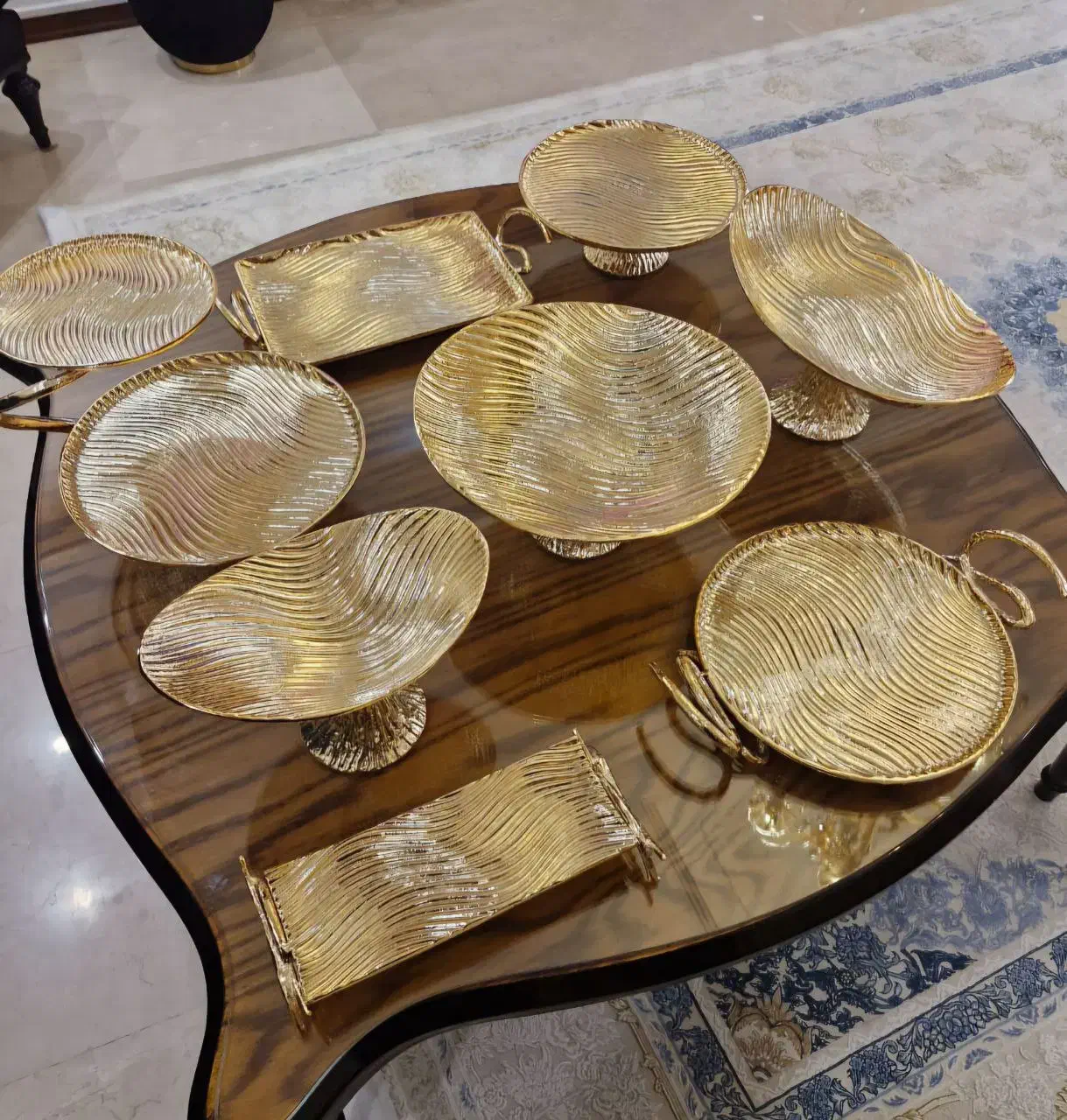 سرویس پذیرایی آلمینیومی|ظروف سرو و پذیرایی|پاکدشت, پاکدشت (مامازند)|دیوار