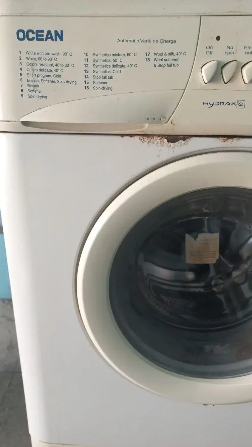 لباسشویی اوشن ایتالیا|ماشین لباسشویی و خشککن لباس|ملارد, |دیوار