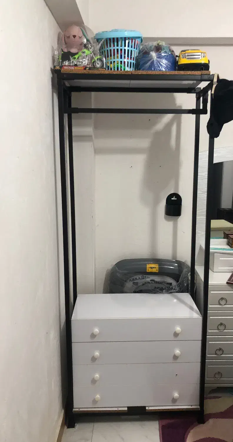 رگال کمددار|جاکفشی، کمد، دراور|فومن, |دیوار