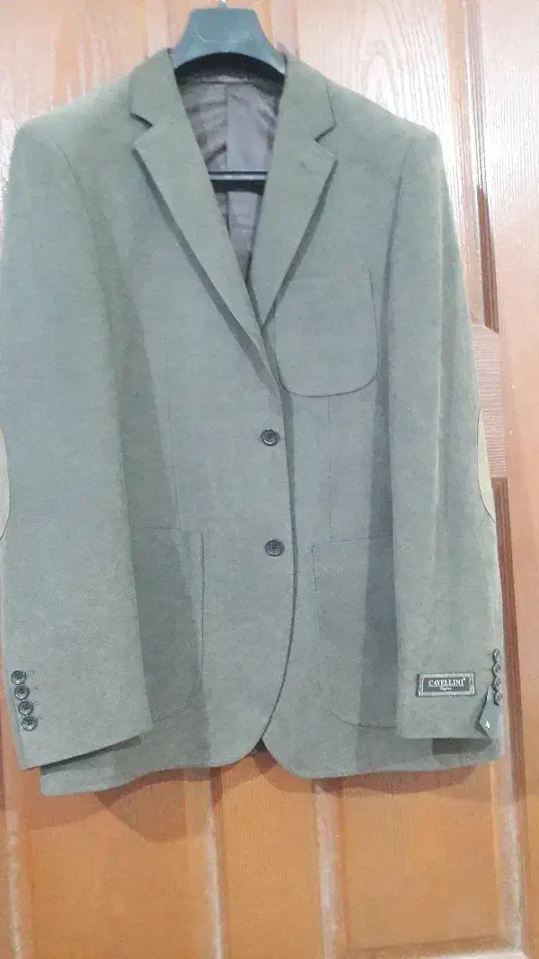 کت کتان نو سایز۵۶ در رشت سبز کم رنگ|لباس|رشت, چله خانه|دیوار
