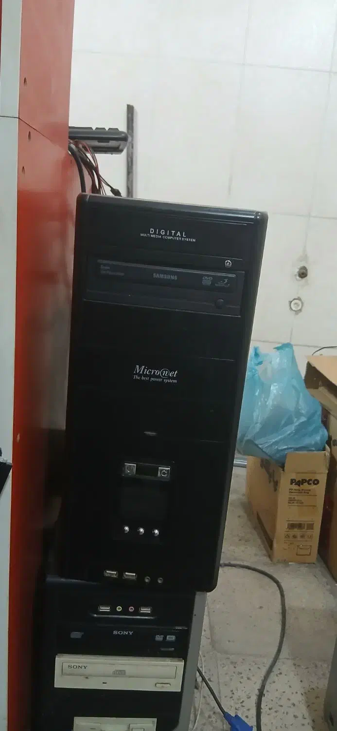 کیس|رایانه رومیزی|رشت, منظریه|دیوار