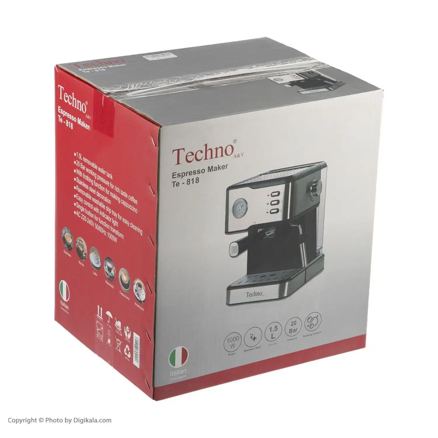 بهترین اسپرسو ساز تکنو|سماور، چای‌ساز، قهوه‌ساز|قم, باجک دو|دیوار