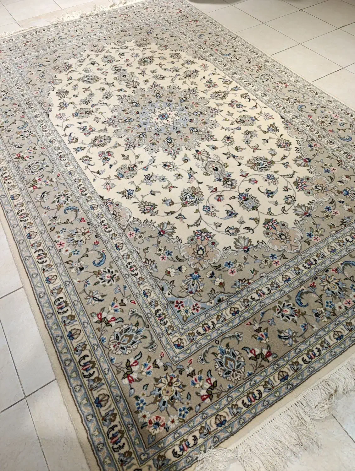 جفت 6 متری اردکان کرم پابه نو|فرش|اصفهان, نقش جهان|دیوار