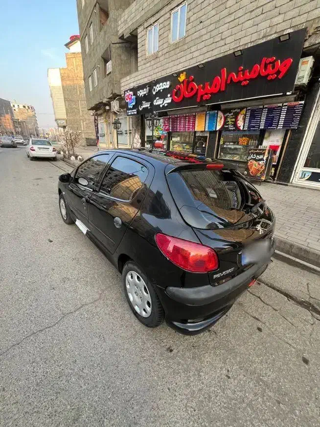 پژو۲۰۶/تیپ ۲/مدل۹۸|خودرو سواری و وانت|خوی, |دیوار