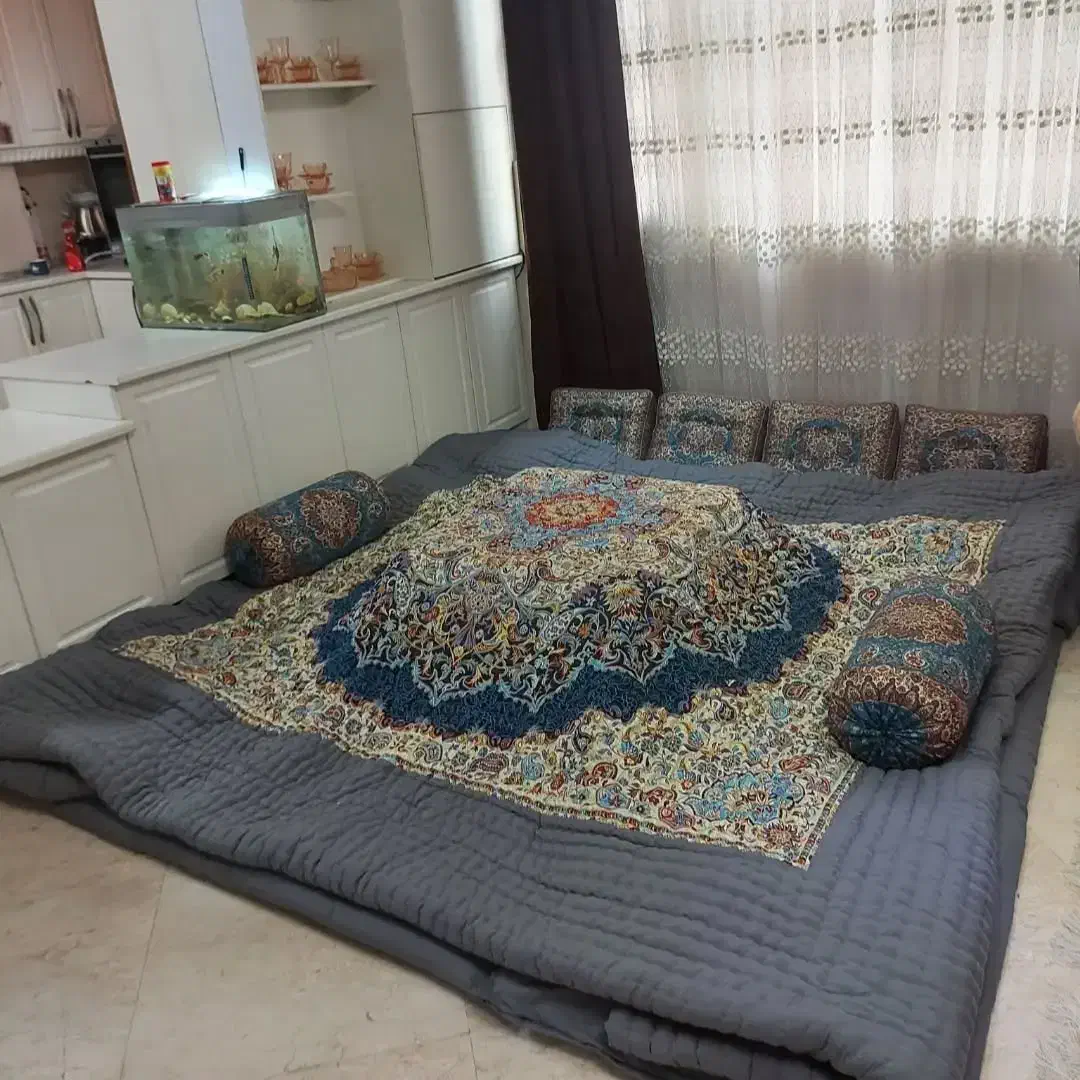 لحاف کرسی سنتی مدل کوپال 3.5 در 3.5 متر مربع فول|رختخواب، بالش، پتو|تهران, شهرک ولیعصر جنوبی|دیوار