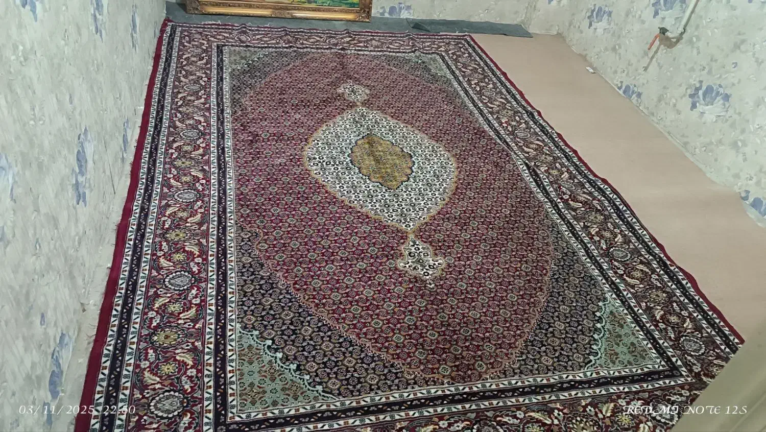 فرش ماشینی کارکرده|فرش|خوی, |دیوار