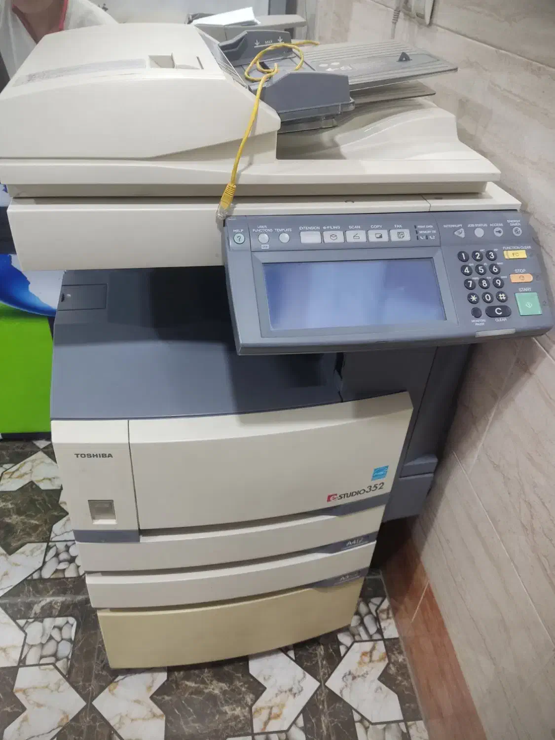 دستگاه کپی توشیبا 352|پرینتر، اسکنر، کپی، فکس|قدس, شهر‌قدس|دیوار