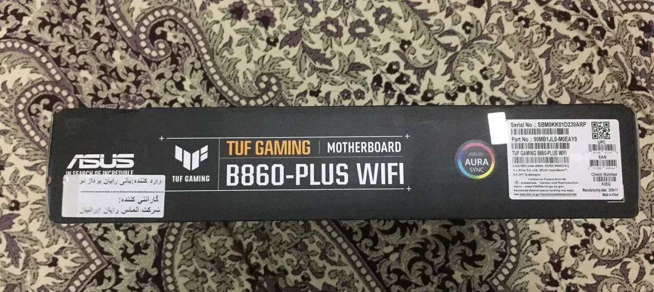 مادربورد ایسوس TUF Gaming B860-Plus WIFI DDR5|قطعات و لوازم جانبی رایانه|بابل, |دیوار