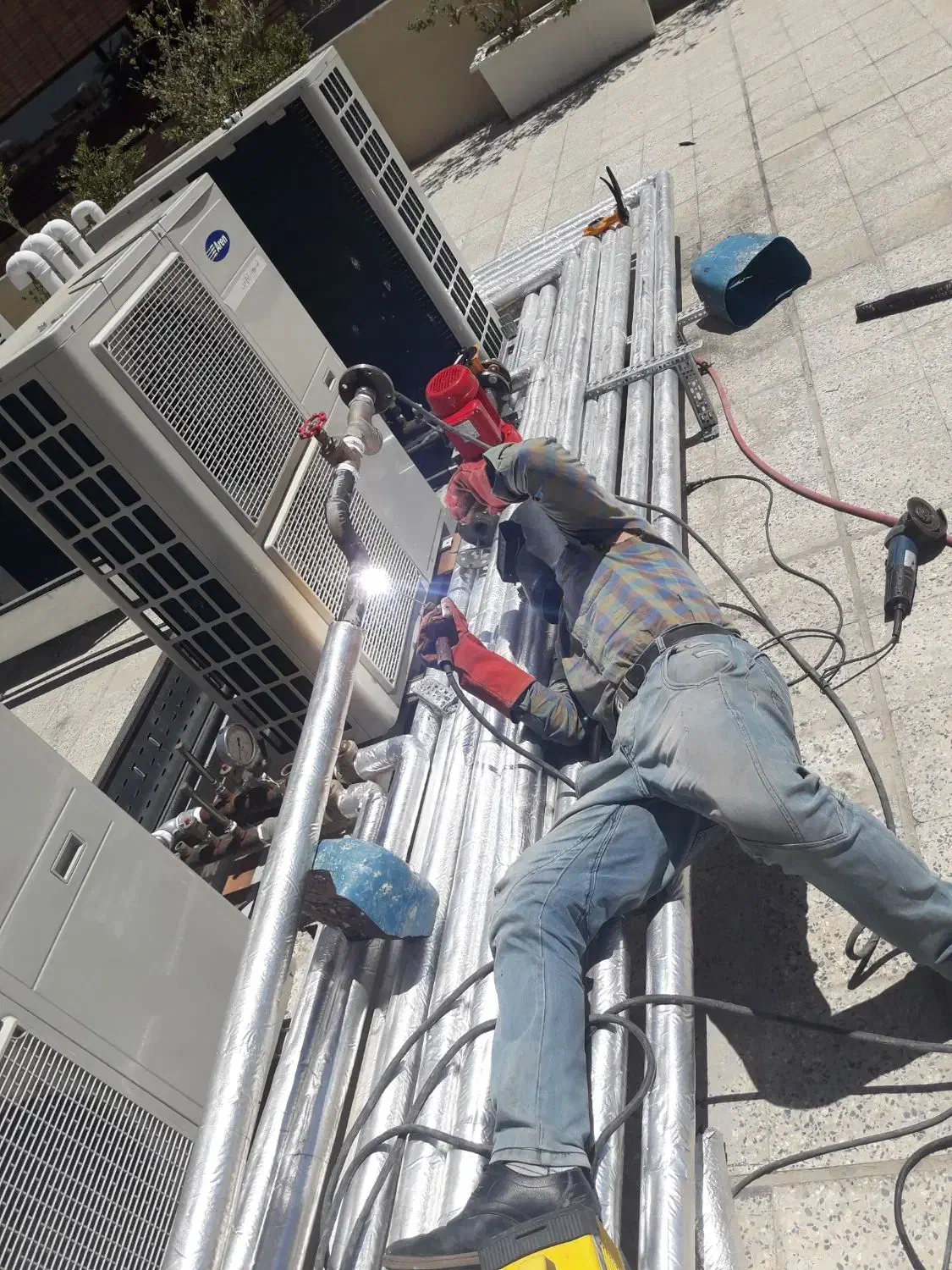 تعمیرات لوله کشی گاز آتش نشانی متور خونه چیلر|خدمات پیشه و مهارت|خرمآباد, |دیوار