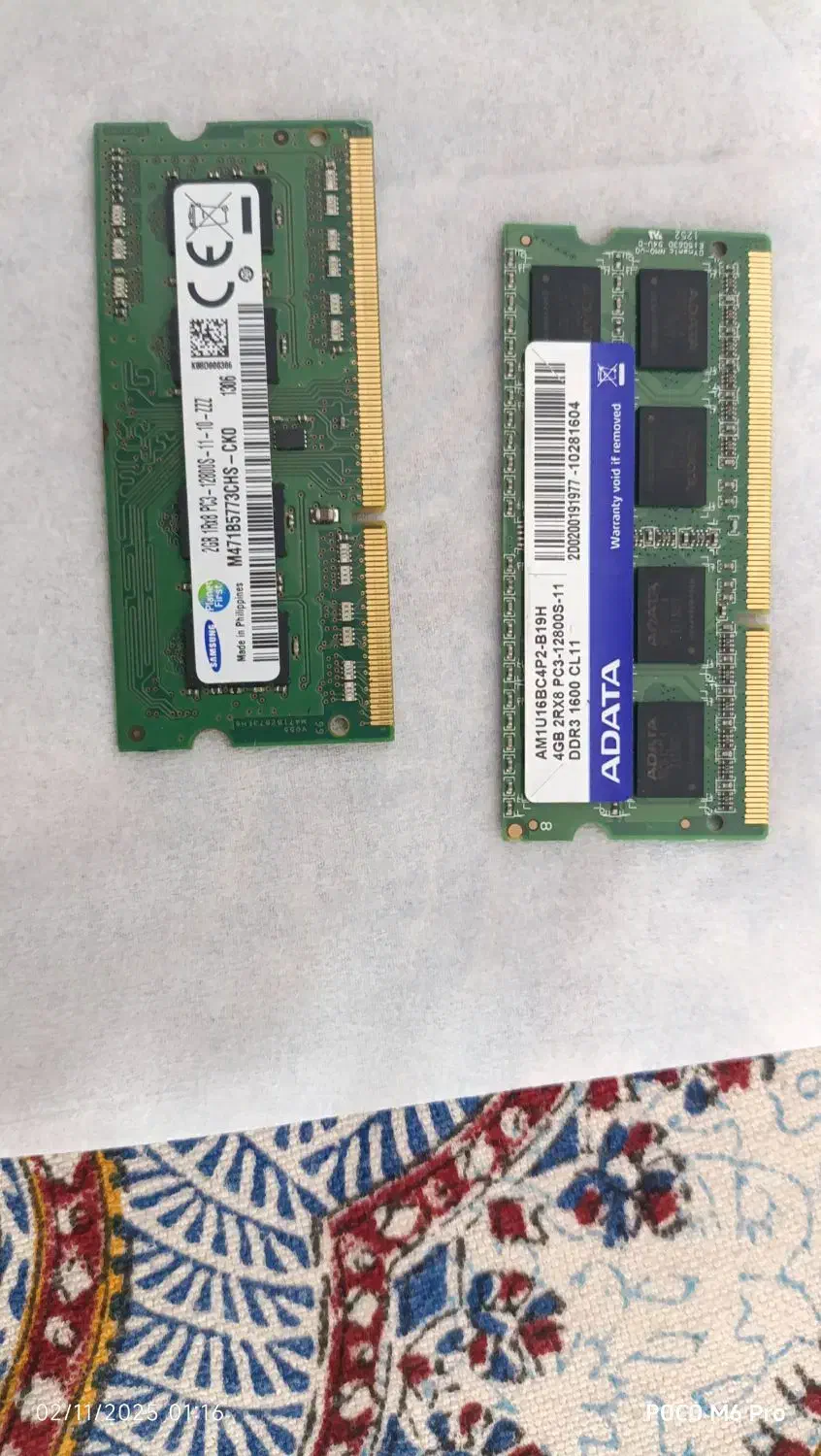 رم لب تاب|قطعات و لوازم جانبی رایانه|جم, |دیوار