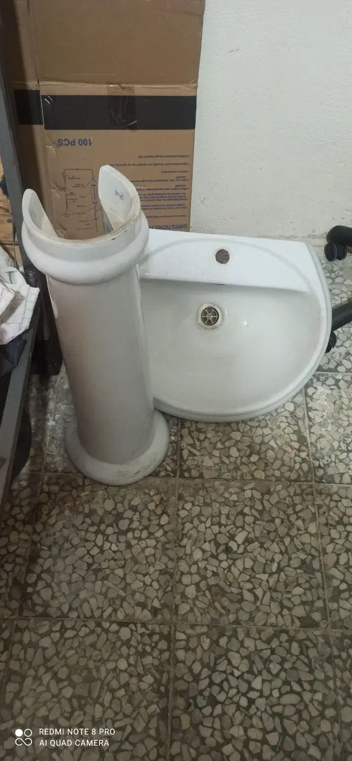 روشویی سرامیکی درجه یک|لوازم سرویس بهداشتی|اندیشه, اندیشه فاز ۵|دیوار