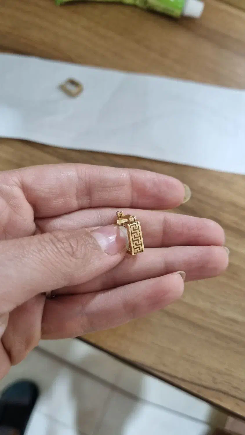 پلاک وگوشواره فوق العاده زیباونو|جواهرات|نورآباد, |دیوار