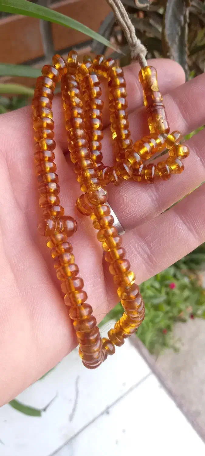 تسبیح کهربا آلمان عتیقه|زیورآلات و اکسسوری|تهران, شهران شمالی|دیوار