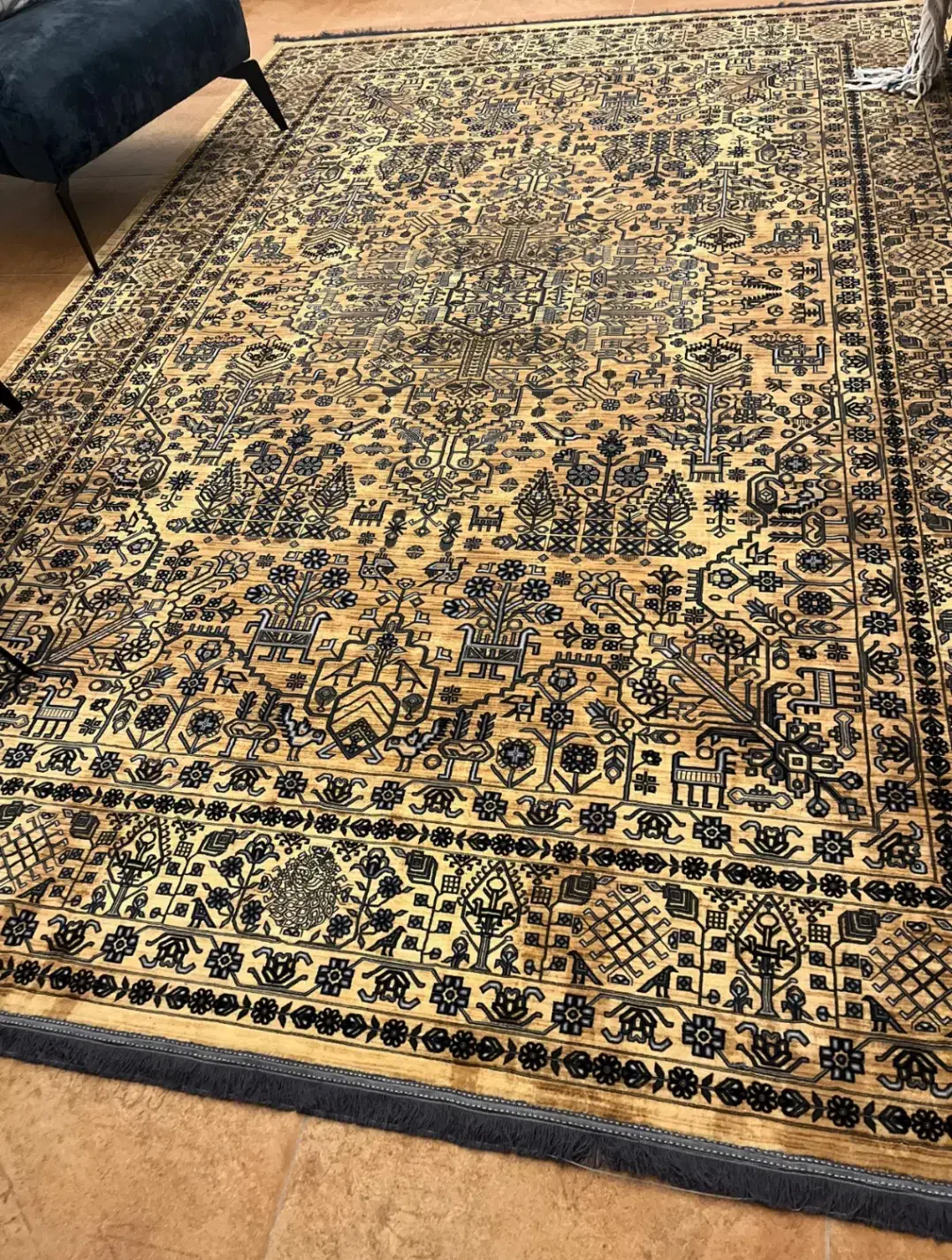 فرش|فرش|کیش, |دیوار