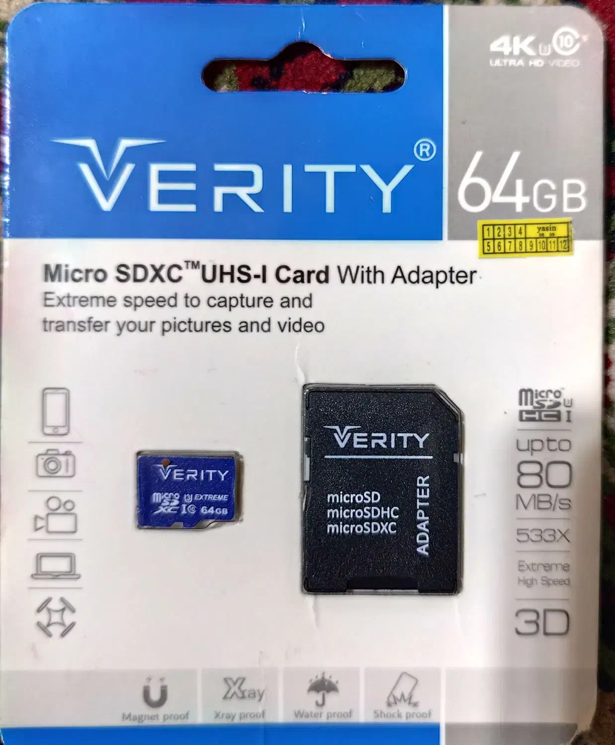 رم ۶۴ گیگ وریتی|لوازم جانبی موبایل و تبلت|یزد, |دیوار