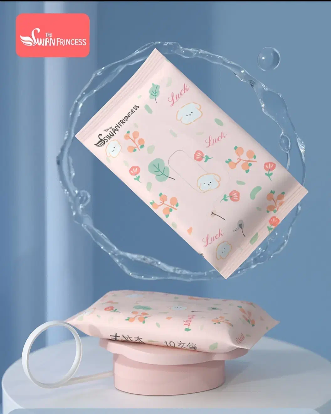 دستمال مرطوب جیبی کودک و پوست حساس و آرایش ملایم|مواد شوینده و دستمال کاغذی|اراک, |دیوار