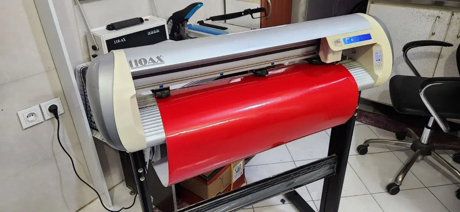 کاتر پلاتر AX110 pcut|پرینتر، اسکنر، کپی، فکس|تهران, استاد معین|دیوار