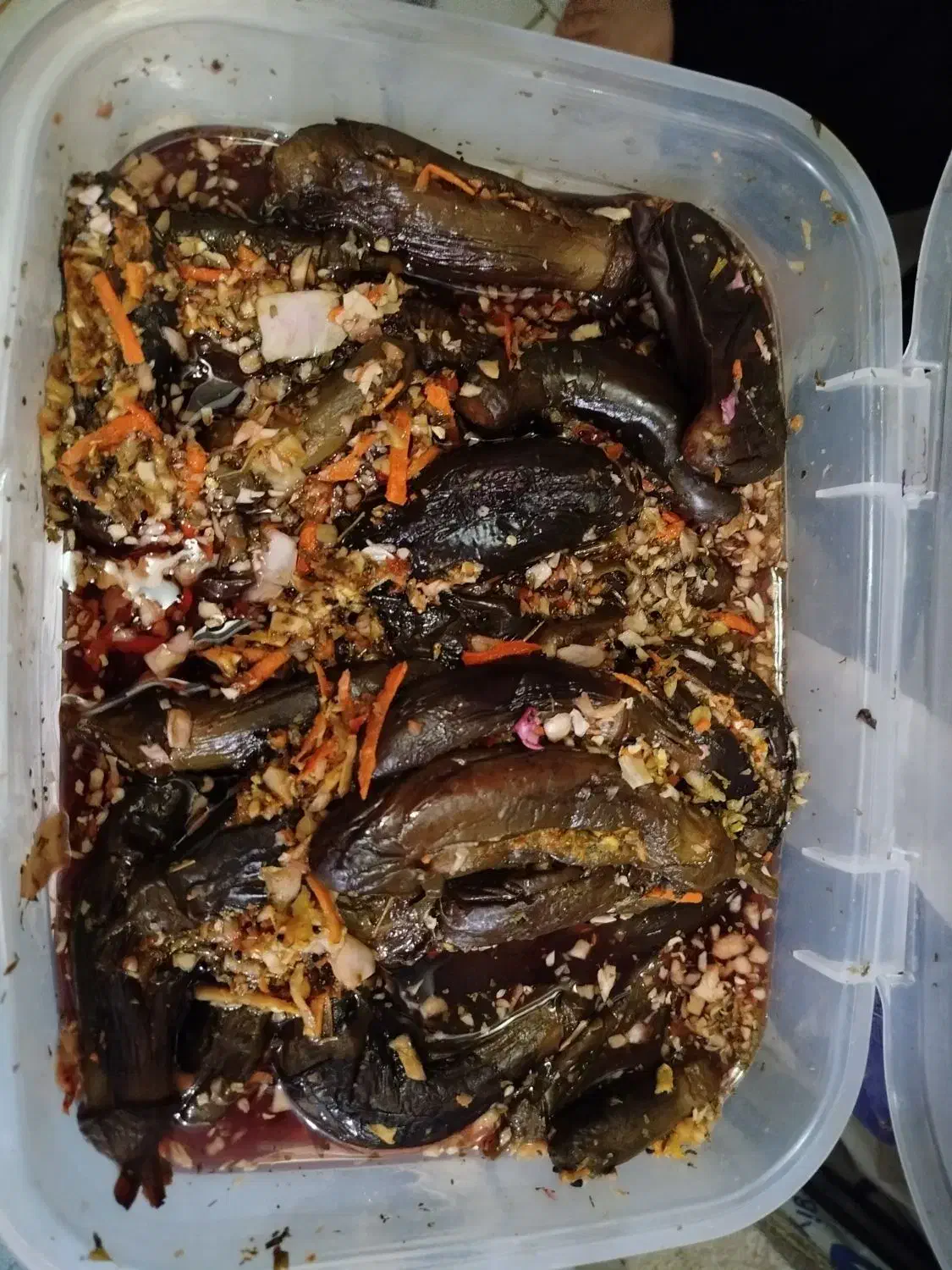 ترشی بادمجان شکم پر|خوردنی و آشامیدنی|پاکدشت, پاکدشت (مامازند)|دیوار