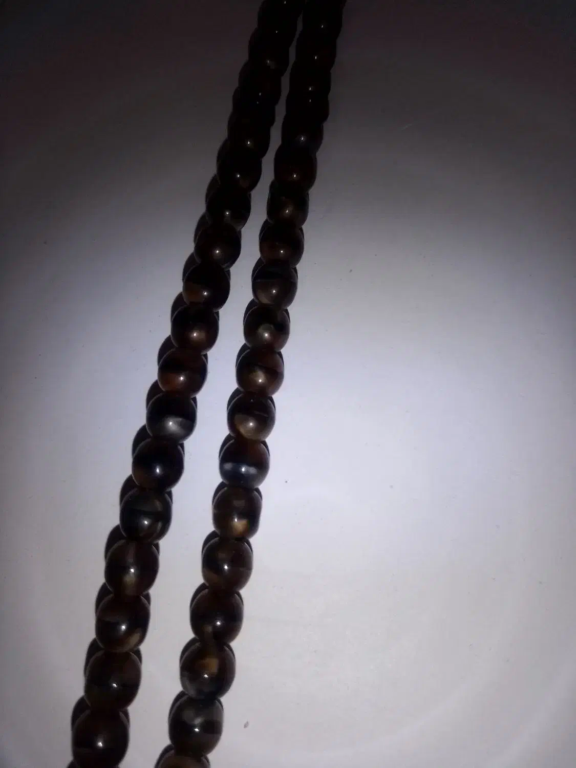 تزبی مهره سنگی چشم ببری قدیمی و خاص عتیقه|جواهرات|مشهد, توس (بلوار توس)|دیوار