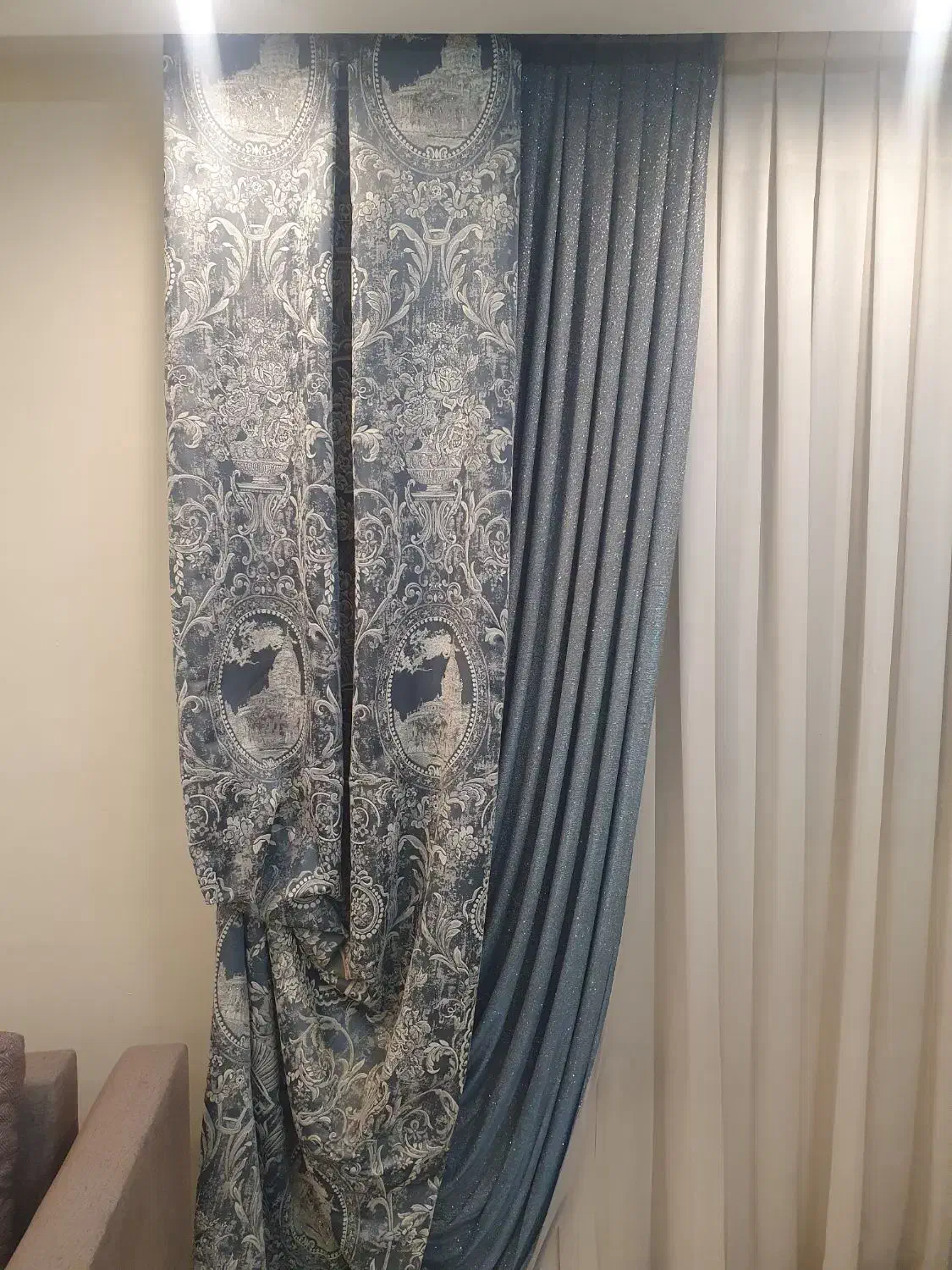 والان پرده|پرده، رانر، رومیزی|کرج, شهرک بهارستان|دیوار