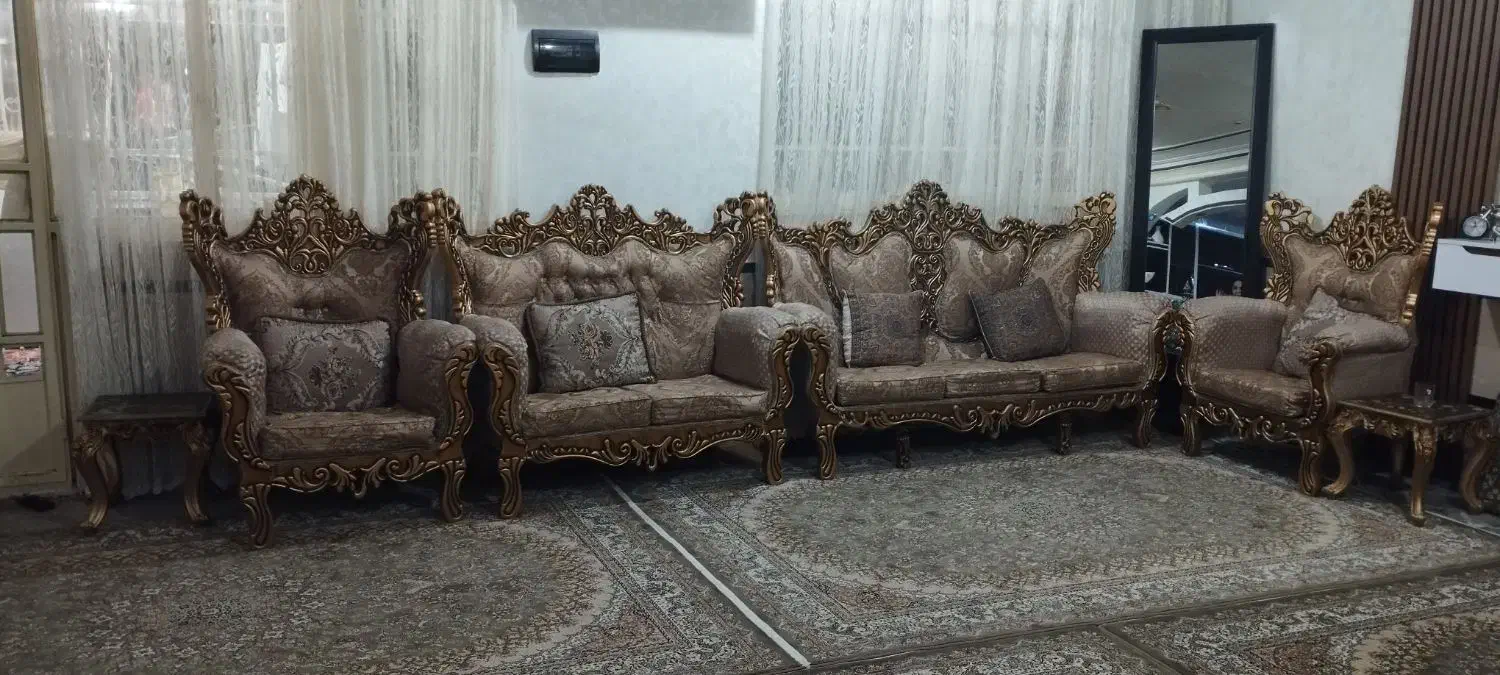 مبل سلطنتی|مبلمان خانگی و میز عسلی|مریوان, |دیوار