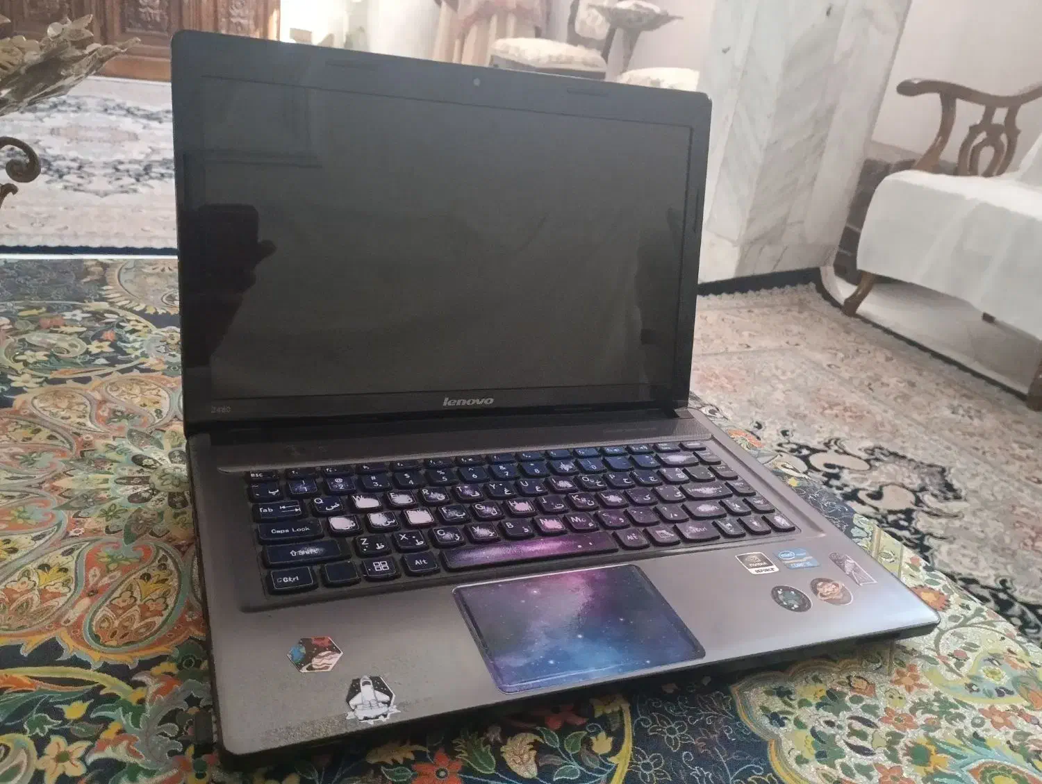 لپتاپ Lenovo z480|رایانه همراه|اندیشه, اندیشه فاز ۳|دیوار