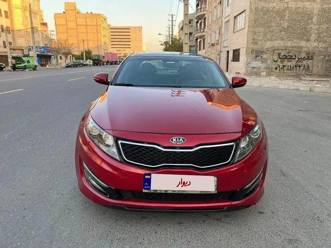 اپتیما استثنایی بدون رنگ کم کارکرد بسیار نو|خودرو سواری و وانت|تهران, مرزداران|دیوار