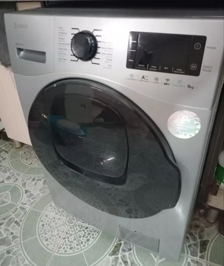 لباسشویی 9کیلویی اسنوا|ماشین لباسشویی و خشک‌کن لباس|چمستان, |دیوار