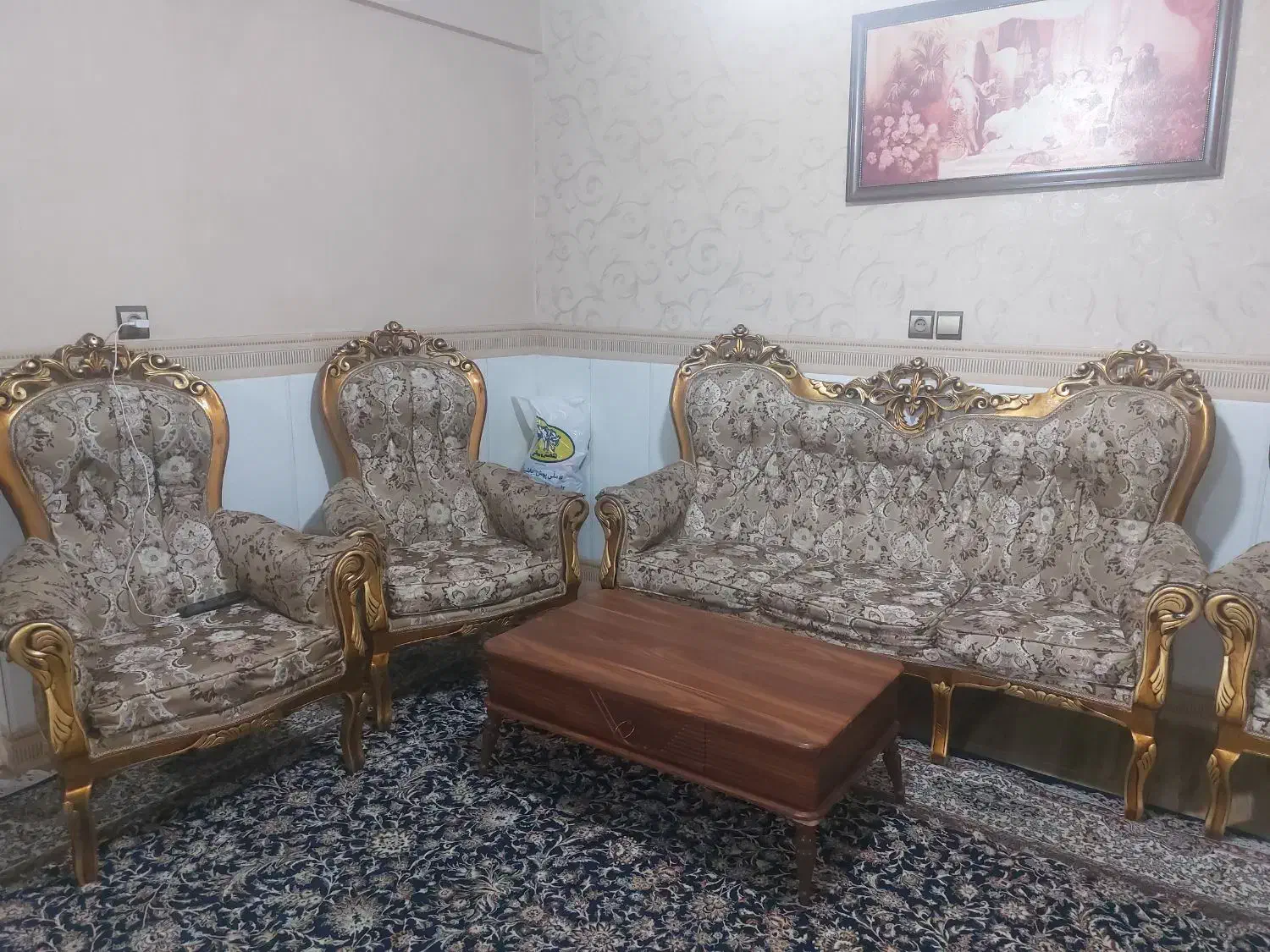 مبل خیلی تمیز بدون شکستگی|مبلمان خانگی و میز عسلی|شاهدشهر, |دیوار