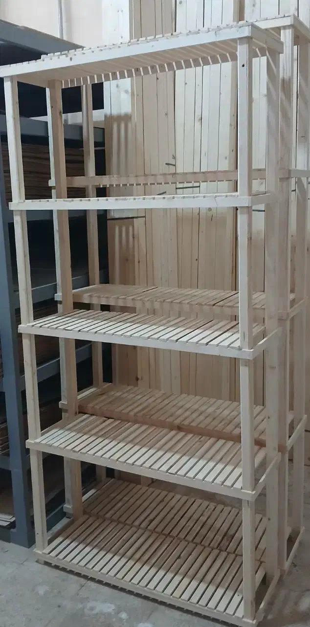 قفسه چوبی|کتابخانه، شلف، قفسه‌های دیواری|زنجان, |دیوار