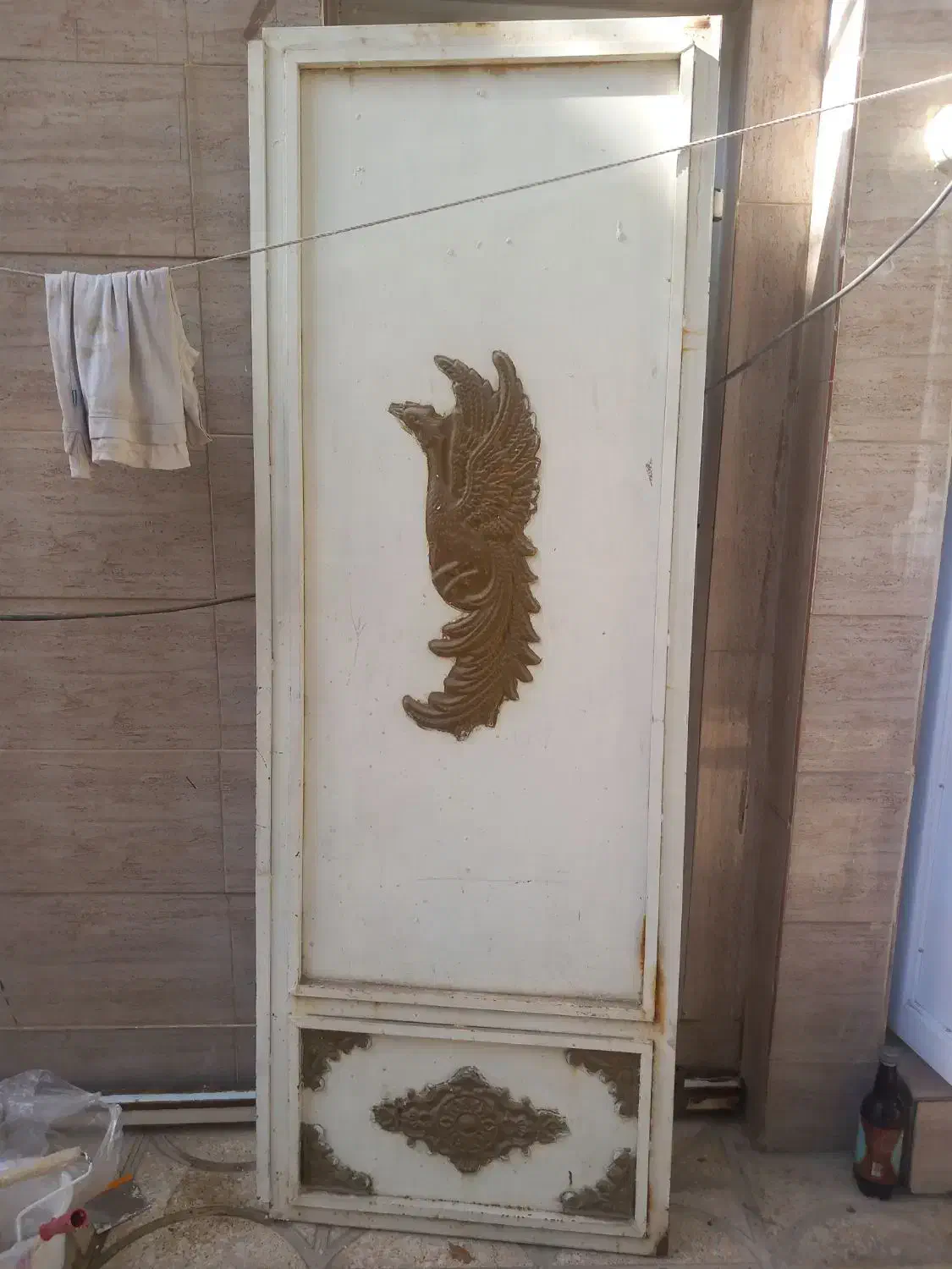 لنگه در حیاطی|مصالح و تجهیزات ساختمان|وحیدیه, |دیوار