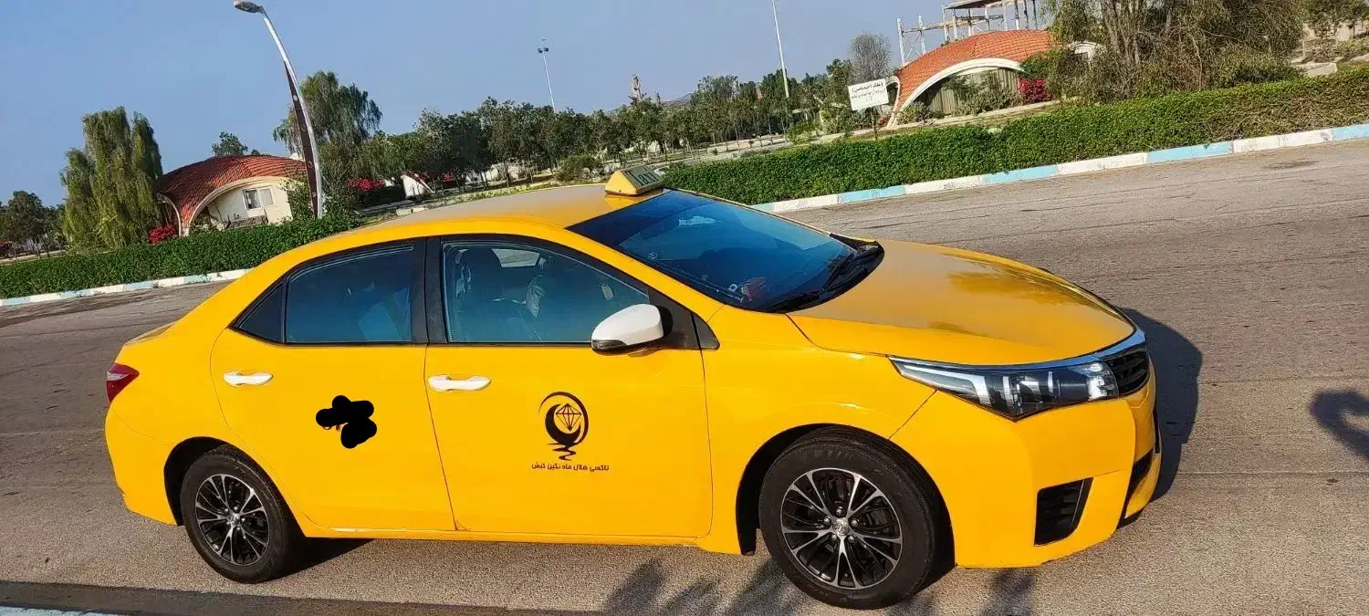 فروش تاکسی کرولا مدل ۲۰۱۴|خودرو سواری و وانت|کیش, |دیوار