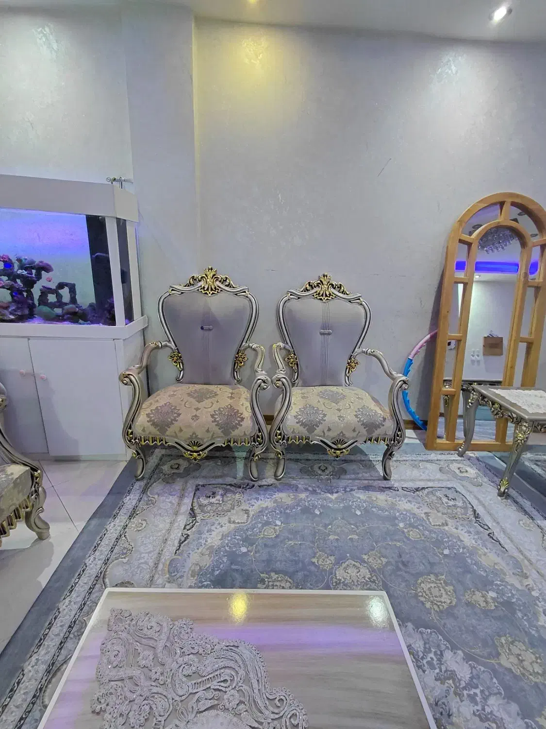 مبل استیل در حد نو|مبلمان خانگی و میز عسلی|اندیشه, اندیشه فاز ۵|دیوار