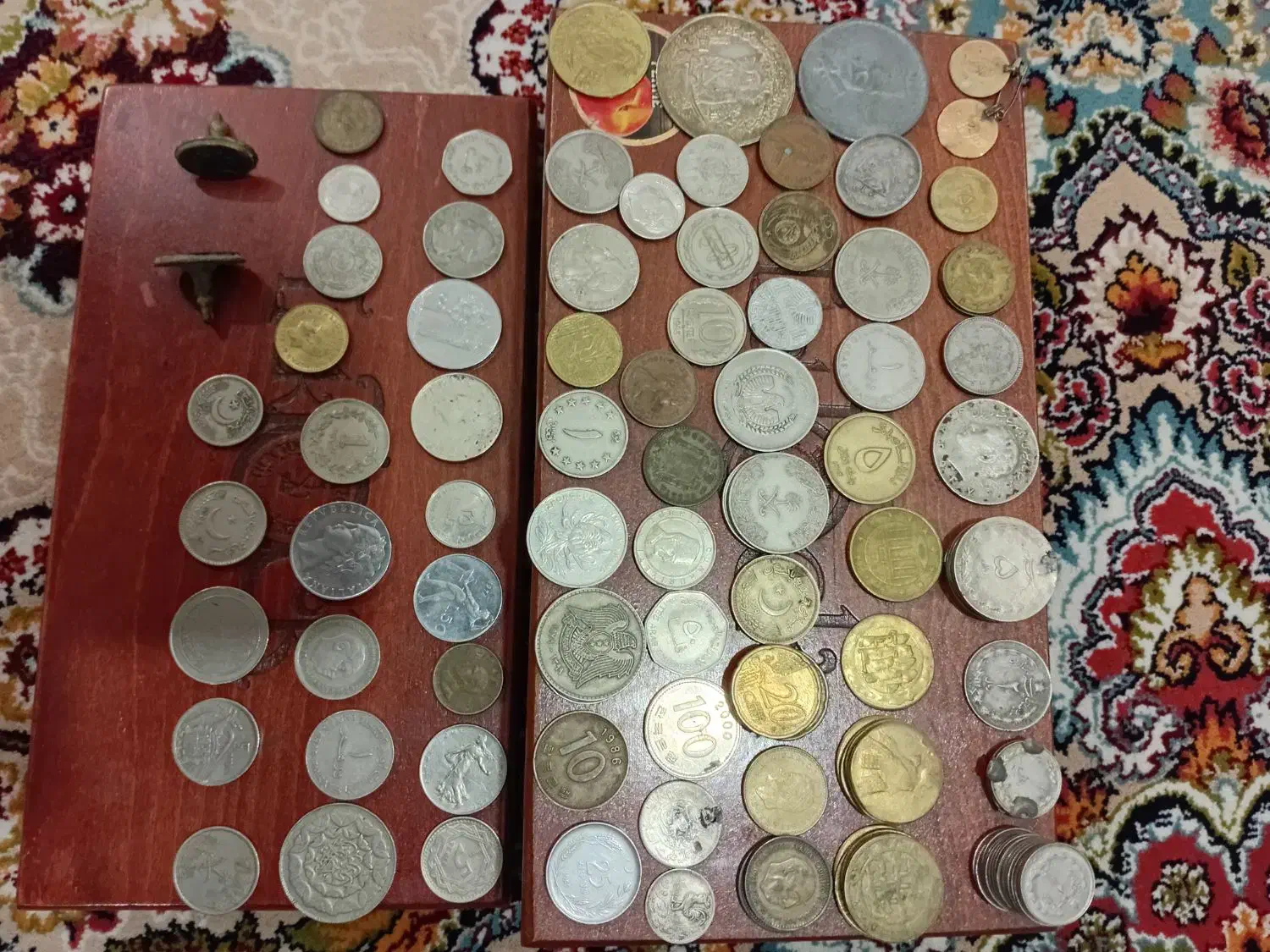 سکه قدیمی|کلکسیون سکه، تمبر، اسکناس|گلپایگان, |دیوار