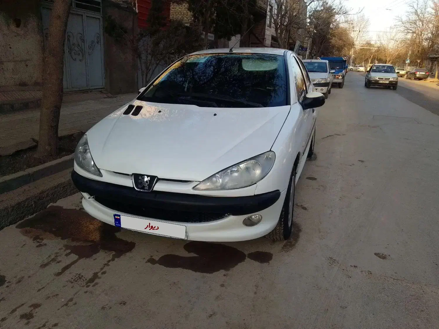 ۲۰۶ سفید مدل ۹۶|خودرو سواری و وانت|مشهد, گلشور|دیوار