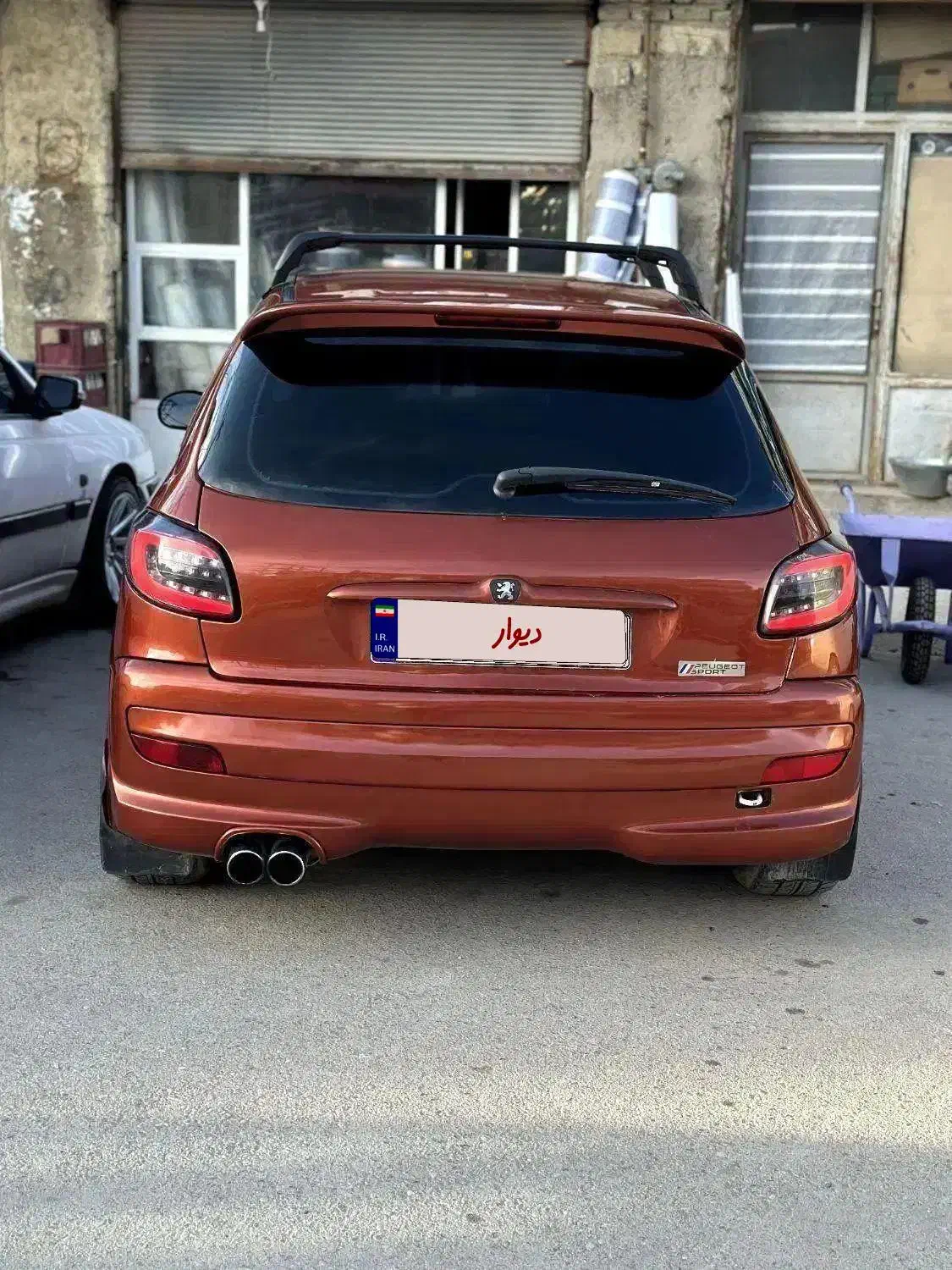 ۲۰۶ مدل ۸۵تیپ ۳ سفارشی|خودرو سواری و وانت|ارومیه, |دیوار