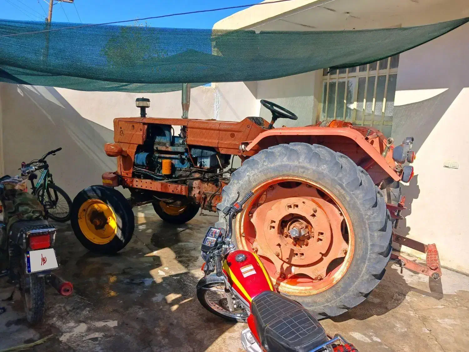 فروش تراکتور رومانی با ادوات|خودرو سنگین|ایذه, |دیوار