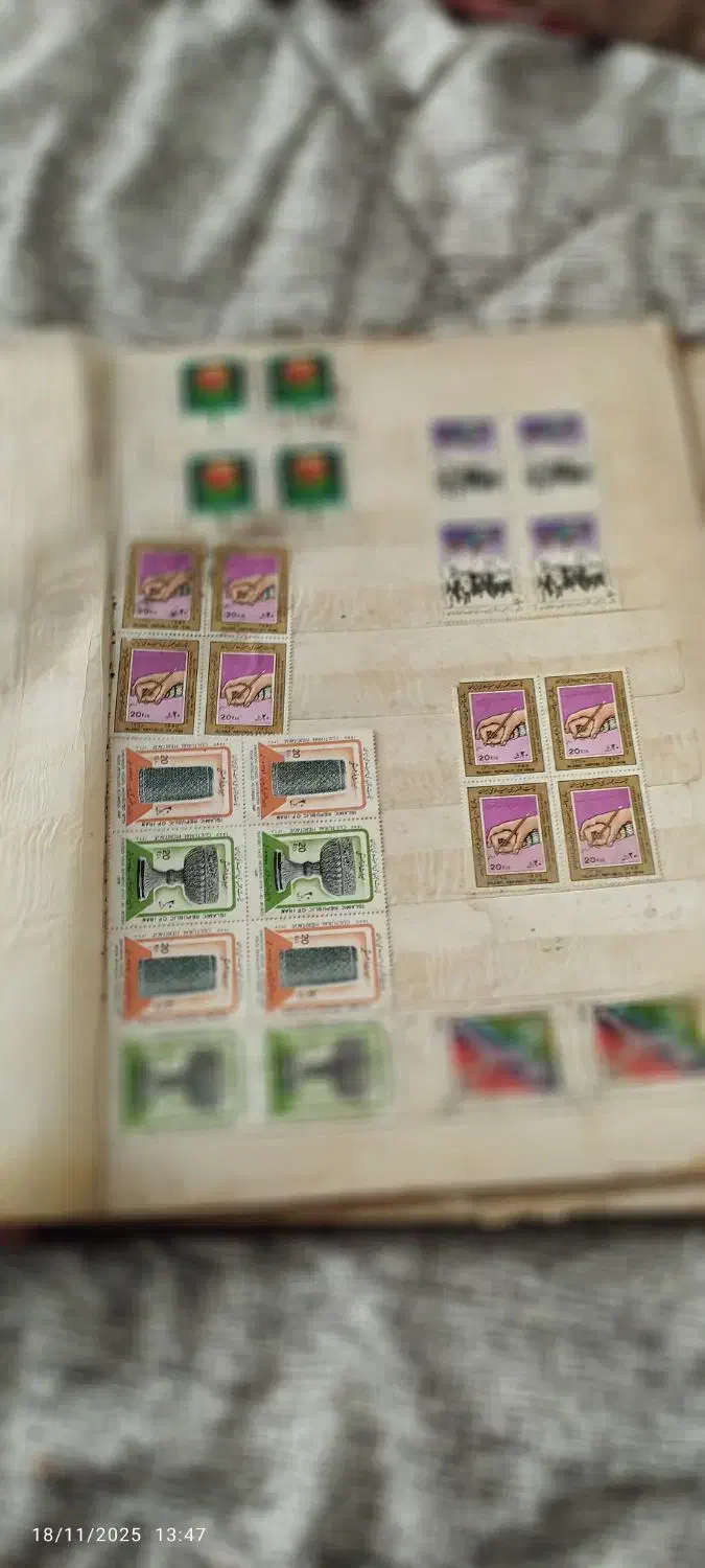 آلبوم تمبر|کلکسیون سکه، تمبر، اسکناس|آستانه اشرفیه, |دیوار