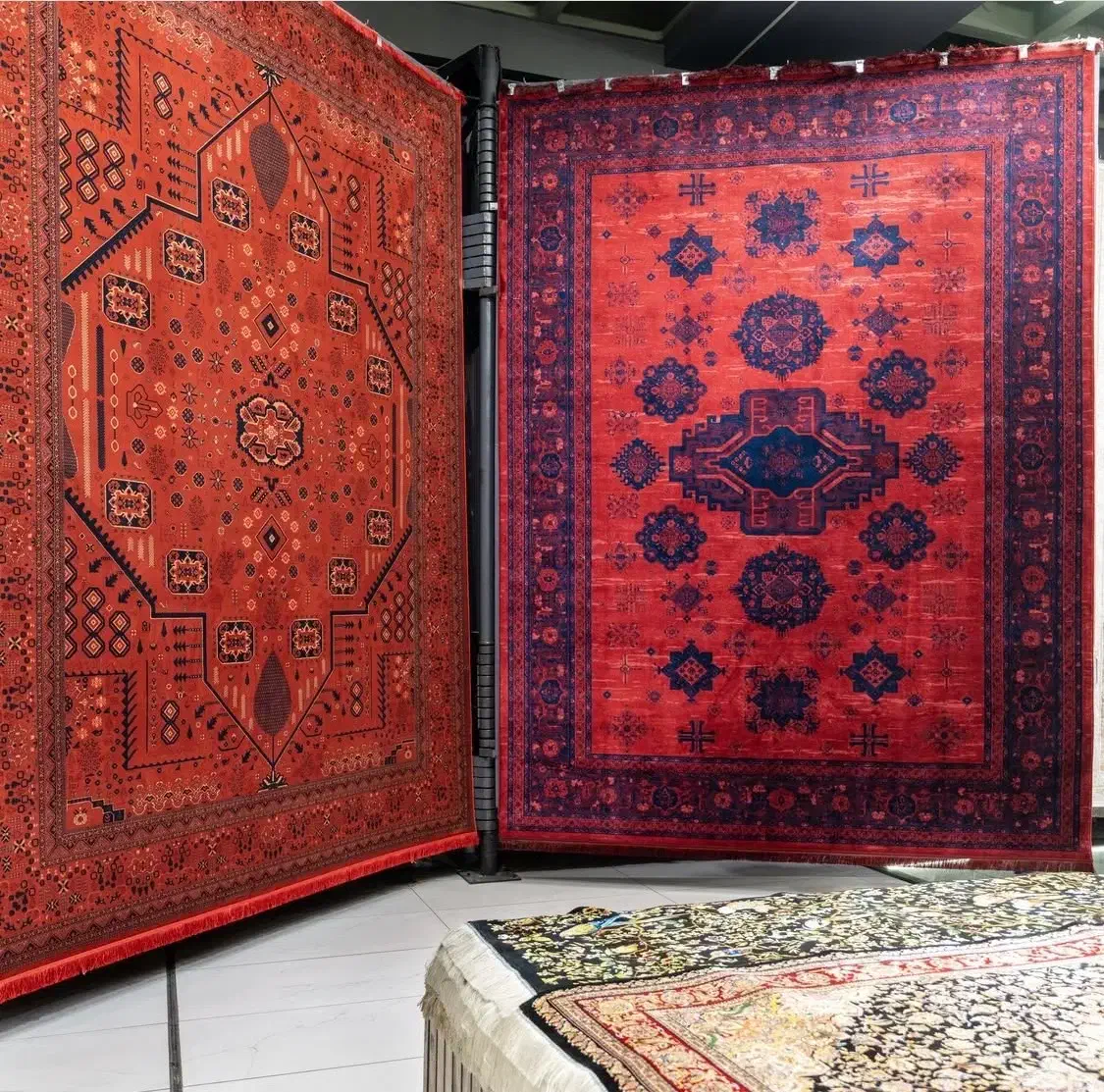 فرش طرح قشقایی مناسب هر نوع مبلمان/کد۹۹۶۵|فرش|شیراز, لاله|دیوار