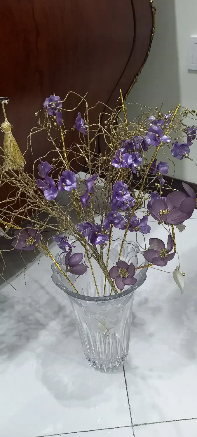 گل کریستالی|گل مصنوعی|تهران, خاک سفید|دیوار