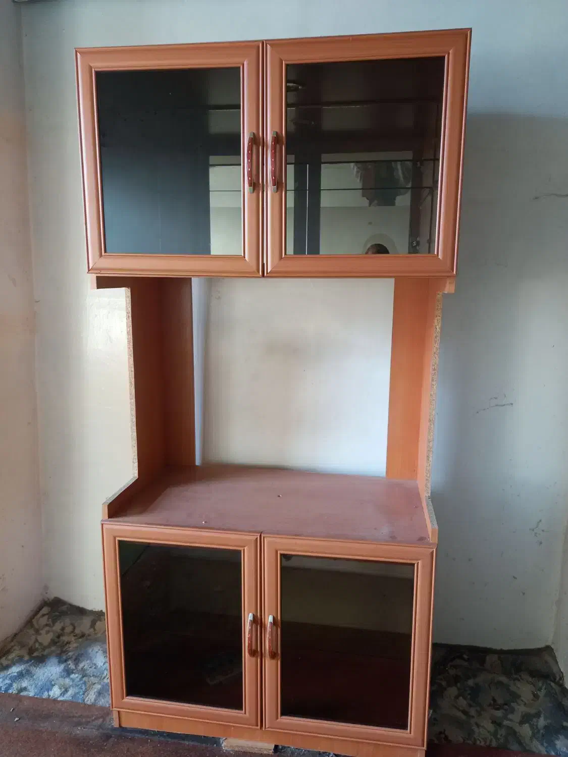 کمد چوبی زیر تلویزیون ولباسی|جاکفشی، کمد، دراور|بندر انزلی, نوغان|دیوار