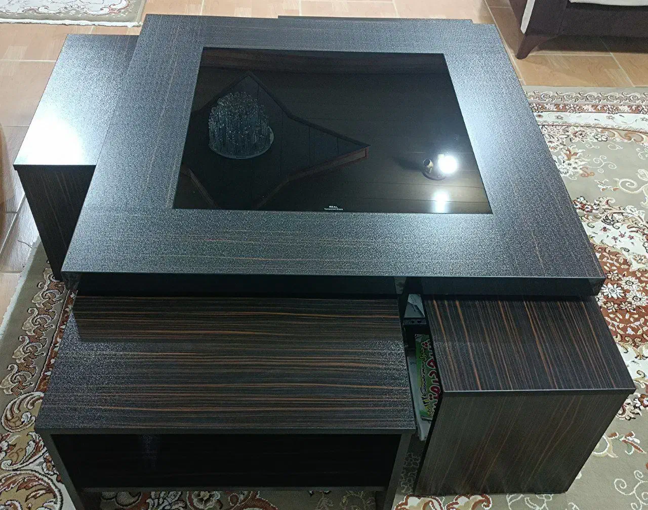 میز جلو مبلی با 4تا عسلی|مبلمان خانگی و میز عسلی|بندر انزلی, نوغان|دیوار