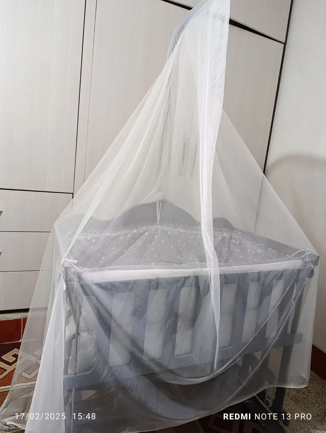 تخت نوزادی کنار مادر دره شهر|تخت و صندلی بچه|دره شهر, |دیوار